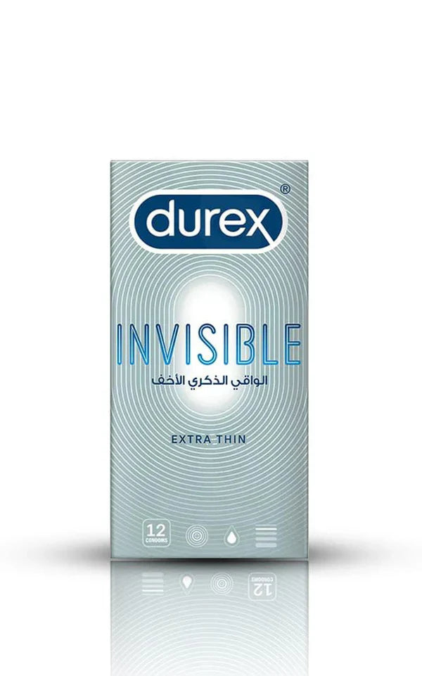 Durex Invisible Ultimate Close Fit Condom, 12-Pack (Copy)
